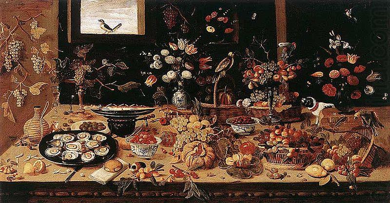 Still life with Oysters, Jan Van Kessel